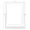 Fabulaxe Modern Metal Floating Tabletop Photo Picture Frame with Glass Cover and Easel Stand, Gold 5 x 7 QI004066.GD.L - alternate 9